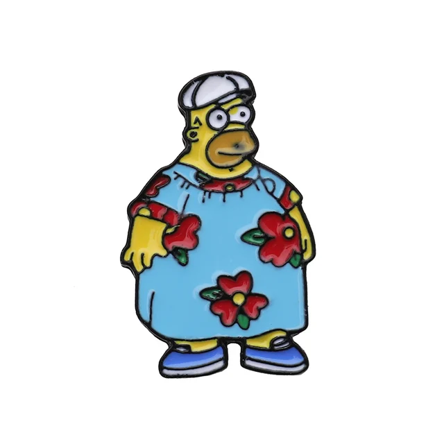 Homer Simpson Meme Pin Metal And Enamel Pins Badge Pins Pinback Buttons Accessories Springart Fr