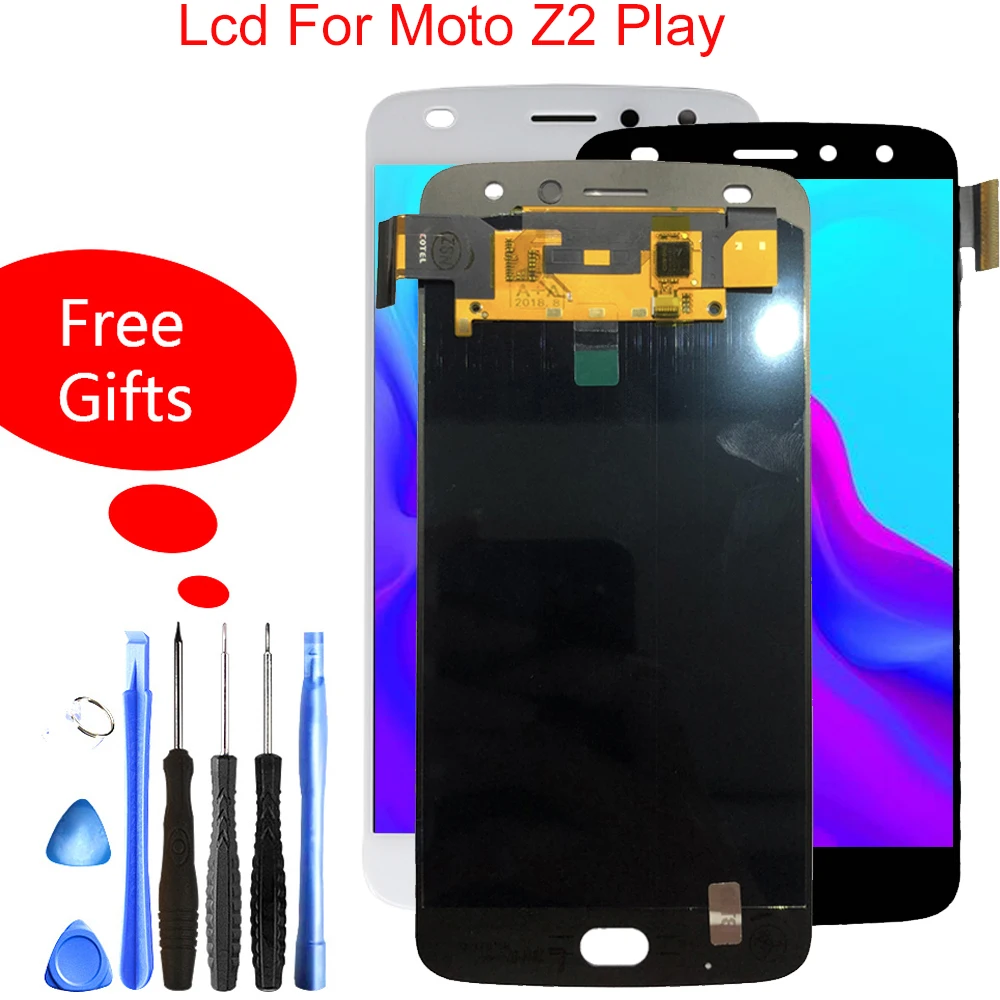 

Quality Lcd For Motorola Moto Z2 Play XT1710-01/07/08/10 LCD Display Touch Screen Digitizer Assembly For Moto Z2 Play LCD Screen