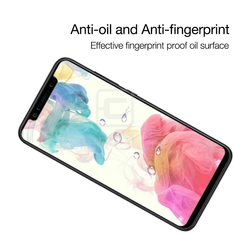 CAFELE Screen Protector for Xiaomi Pocophone F1 2.5D Tempered Glass for Pocophone F1  9H HD Clear Protective Film Anti Glare