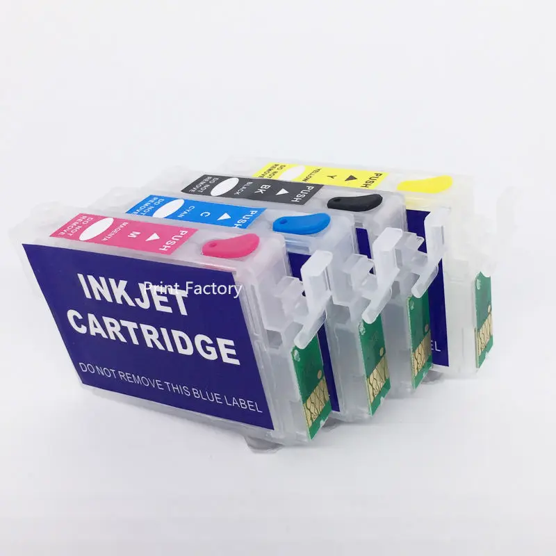 

T1291 Refillable Cartridge With Chip For Epson BX305F BX305FW BX525WD BX625FWD B42WD BX925FWD BX925FW BX535WD BX635FWD BX935FW