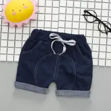 Шорты для мальчиков коллекция года, новые летние корейские повседневные штаны для малышей с героями мультфильмов штаны для мальчиков летние штаны для малышей от 1 до 5 лет, SY-F182105