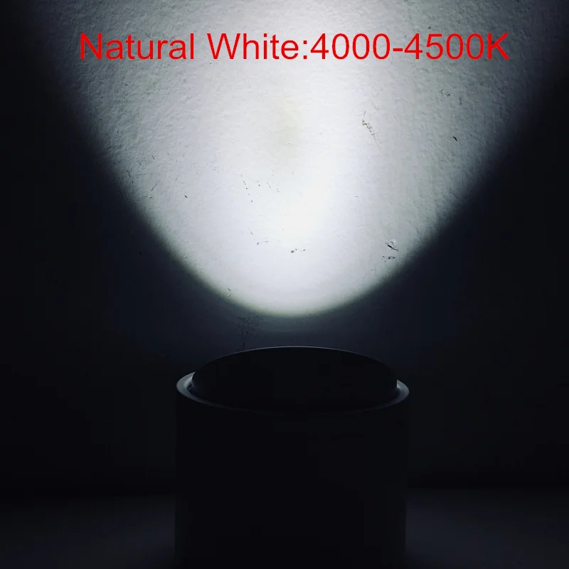 COB светодиодный светильник 15 Вт 9 Вт 7 Вт 5 Вт поверхностный светодиодный потолочный светильник лампы точечного освещения вращение на 360 градусов светодиодный светильник AC85-265V