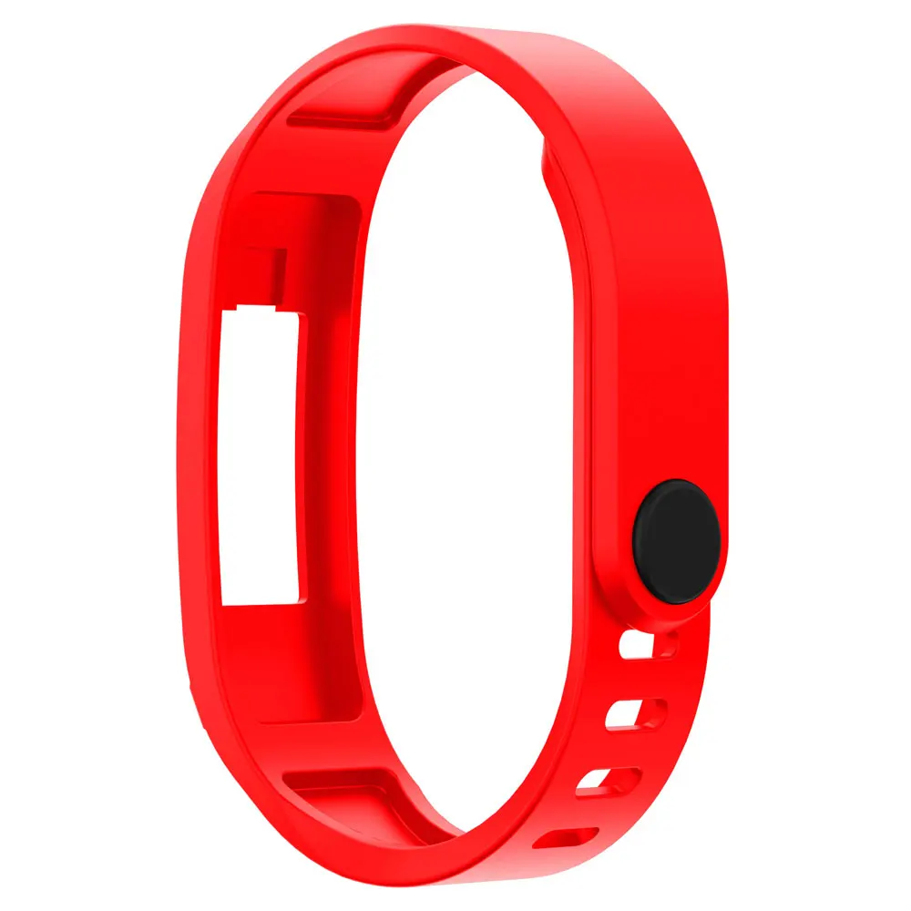 Новые красочные замена силиконовый ремешок для смарт-часов Garmin Vivofit 2 Ultra Soft наручный ремешок для наручных часов для Garmin VIVOFIT2 смарт-браслет - Цвет: Красный