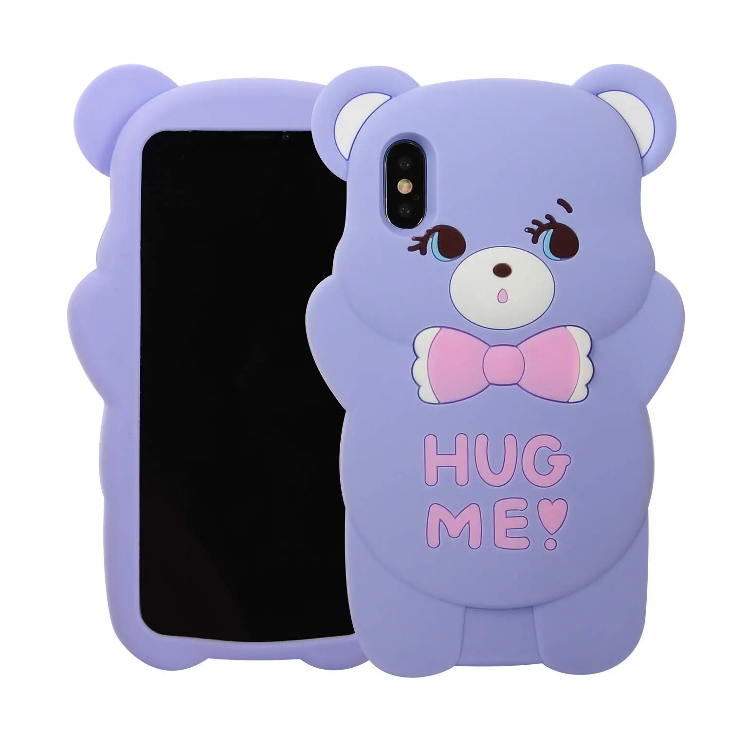 

For Xiaomi A2 A2 Lite Redmi 6 Pro 6A Note 5 6 7 For Huawei P Smart Y9 2019 Case Hug Me Bear Soft Silicone Phone Cases