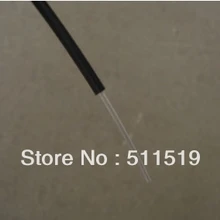 11 мм/14 мм твердое ядро конец свечение кабель с черной куртке ПВХ для зрительного объединения или солнце светит свет передачи освещение в сауне и т. д