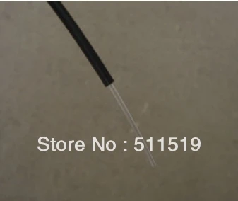 

11mm/14mm solid core end glow cable with black PVC jacket for optic pooling or sun shine light transfer sauna lighting etc.