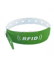 Настроены печати 125 кГц RFID TK4100 одноразовые Бумага ID браслет для больницы