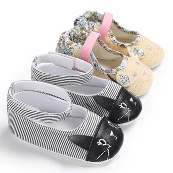 

Totem cotton cartoon female baby spring and autumn shoes