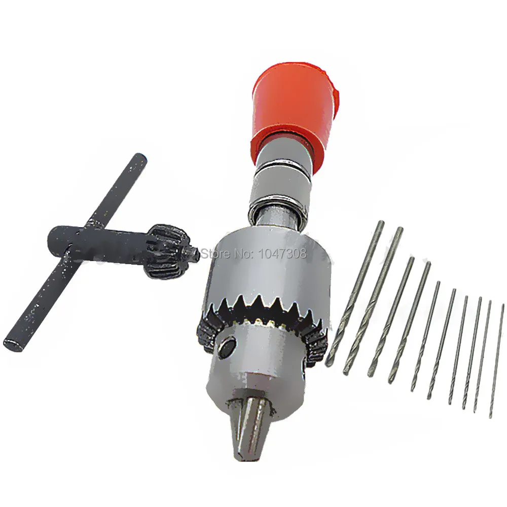 10pcs Mini Drill Bit Set Tools Precision Model Twist Drills Bits Hss Rotary Tools Wood Drilling