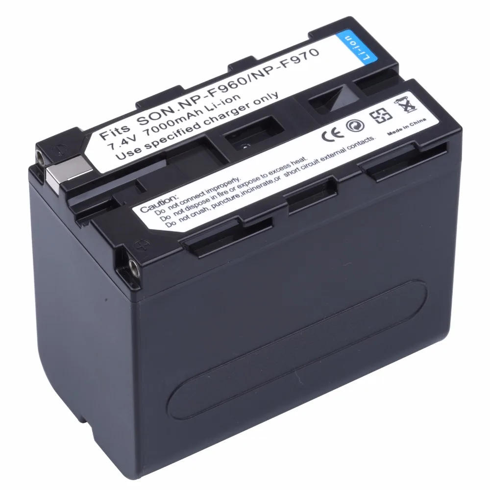 Probty 2 шт. NP F970 F960 NPF960 батареи + USB ЖК зарядное устройство для Sony DCRVX2100 HDRFX1 HDRFX7 HD1000U HVRZ1U