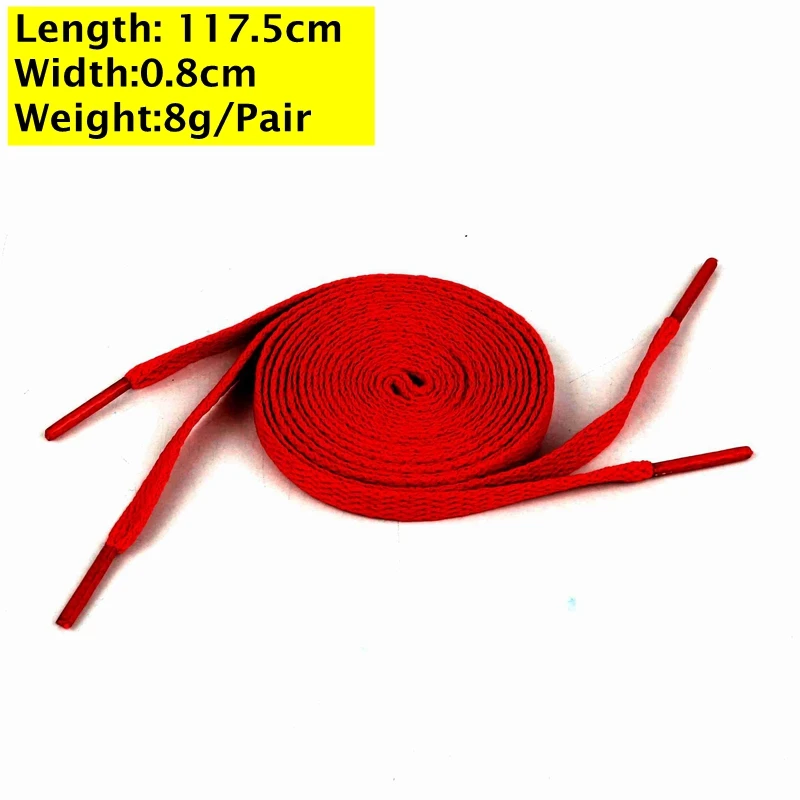 Лидирующий бренд темно-Красного цвета шнурки для обуви Цветные шнурки Для женщин Для мужчин плоские шнурки костюм для взрослых спортивные