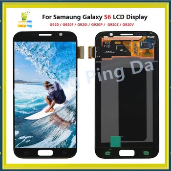 

For Samsung GALAXY S6 G920 G920F LCD Display Touch Screen Digitizer Assembly+Tools+Tape