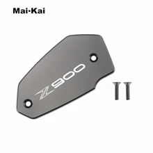 MAIKAI For KAWASAKI Z900 2017-2019 CNC Aluminum Motorcycle Brake Fluid Fuel Tank Cap Cover MAIKAI For KAWASAKI Z900 2017-2019 CNC Aluminum Motorcycle Brake Fluid Fuel Tank Cap Cover