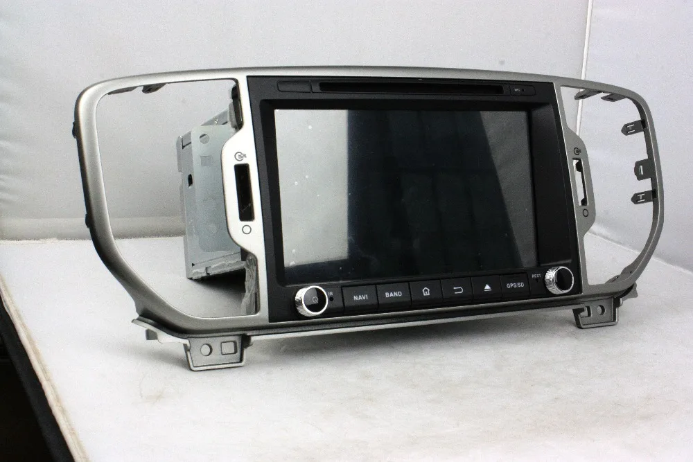 Discount KLYDE 8" 2 Din Android 8.1 Car Radio For Kia Sportage 2016 Car Audio Multimedia Player Car Stereo Steering Wheel DVD Mirror link 1