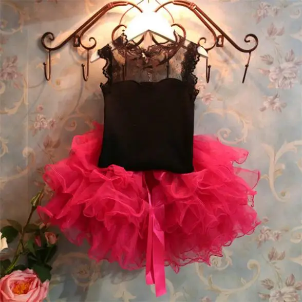 

Baby Girls Lace Princess Tutu Dress Party Birthday Dance Formal Dress
