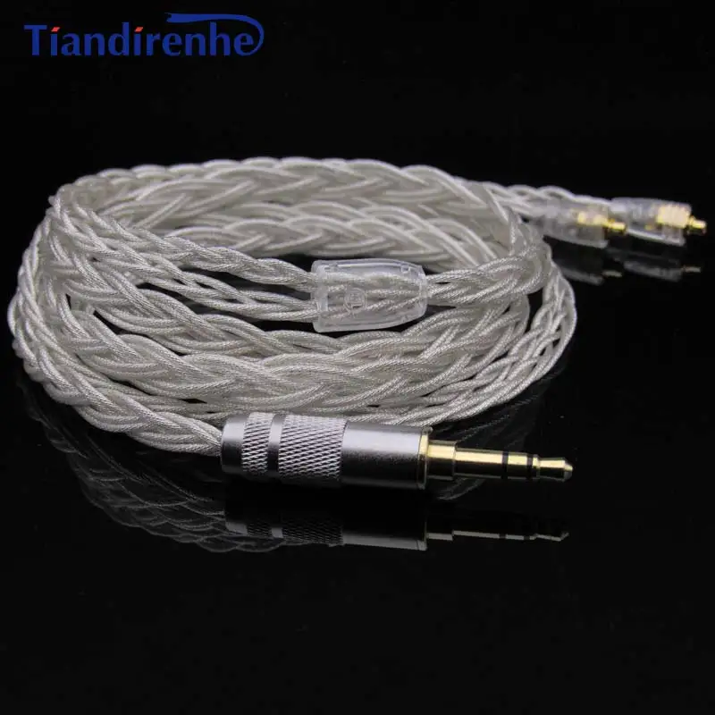 Новейший DIY MMCX кабель для Shure SE215 SE535 SE846 UE900 наушники HIFI гарнитура замена кабелей