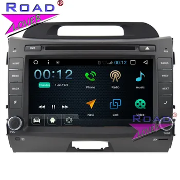

TOPNAVI Android 7.1 1G+16GB 8Inch Car Media Center DVD Player For KIA Sportage R Stereo GPS Navi Double Din Auto Audio Wifi MP3