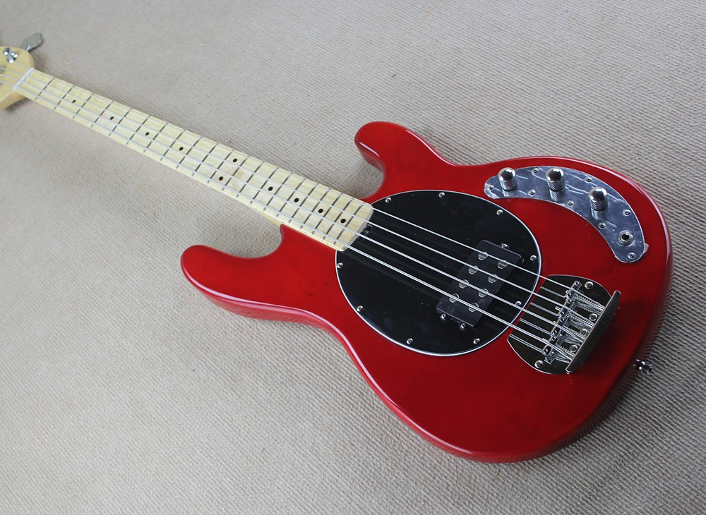 Buy High Quality Red Electric Bass Guitar with 4