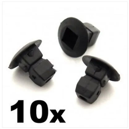 10x Ford Plastic Screw Grommet Insert Expanding Nut Bumper 10x Ford Plastic Screw Grommet Insert Expanding Nut Bumper