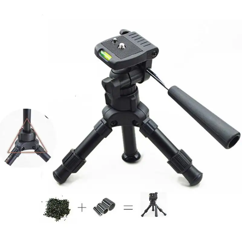 En Ligne Petite Taille MINI Trépied Support Léger Portable Trépied En Aluminium En Métal Flexible Trépieds Stand Montage pour MINI Projecteur