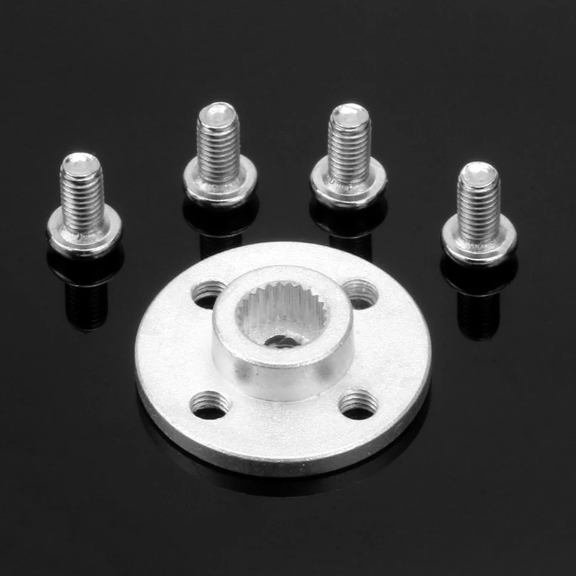 JMT 5PCS 25T Servo Arm Metal Horns with Screws for MG995 MG996R Rc