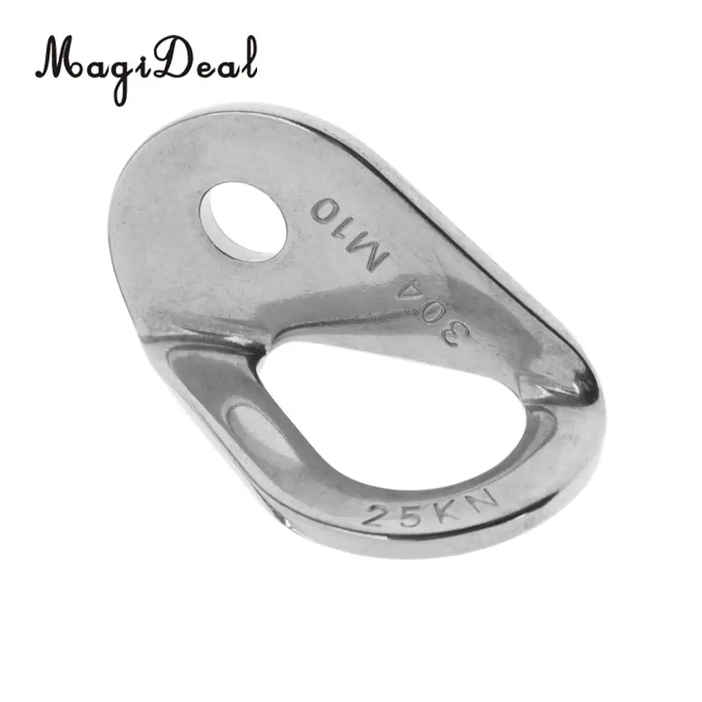 4pcs Stainless Steel Climbing 25KN Anchor Plates Expansion Bolts Set