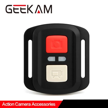 

GEEKAM Action Camera Accessories 2.4G Wireless Remote Control For K3R/K3 S9R/S9 H2R/H2 H3R/H3 T1 For EKEN H5s H6s H7s H9R H8R