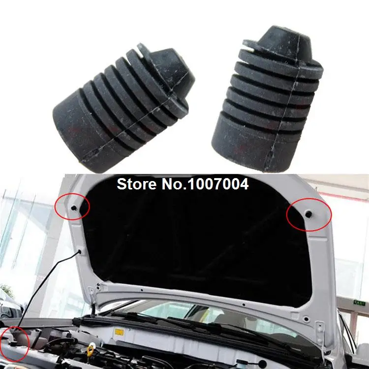 4 PCS Car Rubber buffer machine cover Trunk Boot cushion rubber for Geely Emgrand EC7 EC7-RV GC7 SC7 car accessories