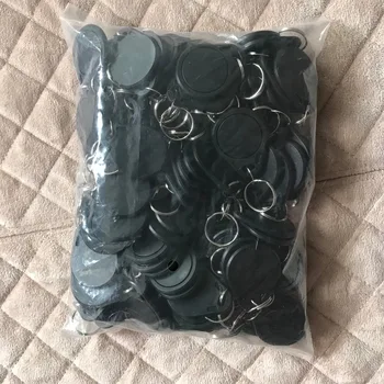 

13.56Mhz Rfid Code2 ISO15693 code 2 IC keyfobs key fobs key chain 500pcs