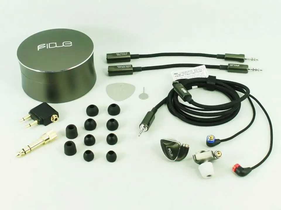 Fidue Sirius A91 Audiophile IEMs Reference Class 4BA + динамические 5 полосные гибридные HiFi наушники