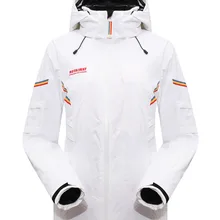 Royalway Для женщин Лыжный Спорт Лыжный Куртки ветрозащитный Водонепроницаемый куртка регулируемый съемный дышащий Качество recco gpsjacket# RFSL4504G