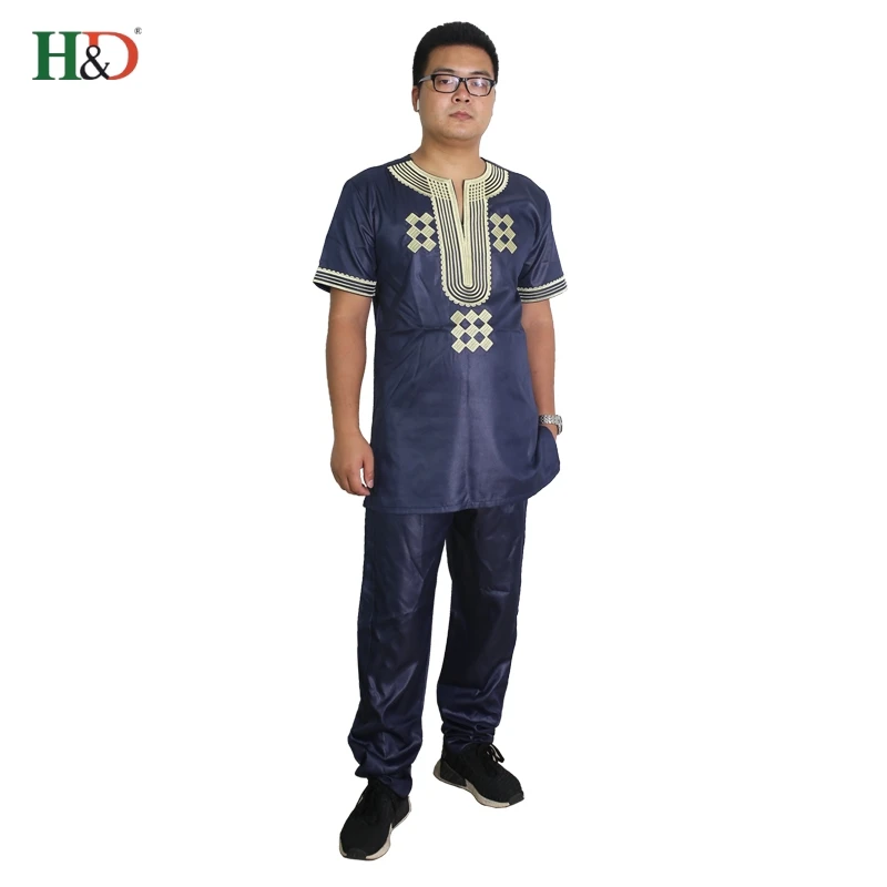 Boys African Dashiki Suit – Bazin Riche Formal Jacket & Pant Set main image 0