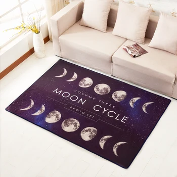 

LIU creative moon cycle sky modern minimalist study carpet living room sofa tea table mat bedroom room bed rug big pad