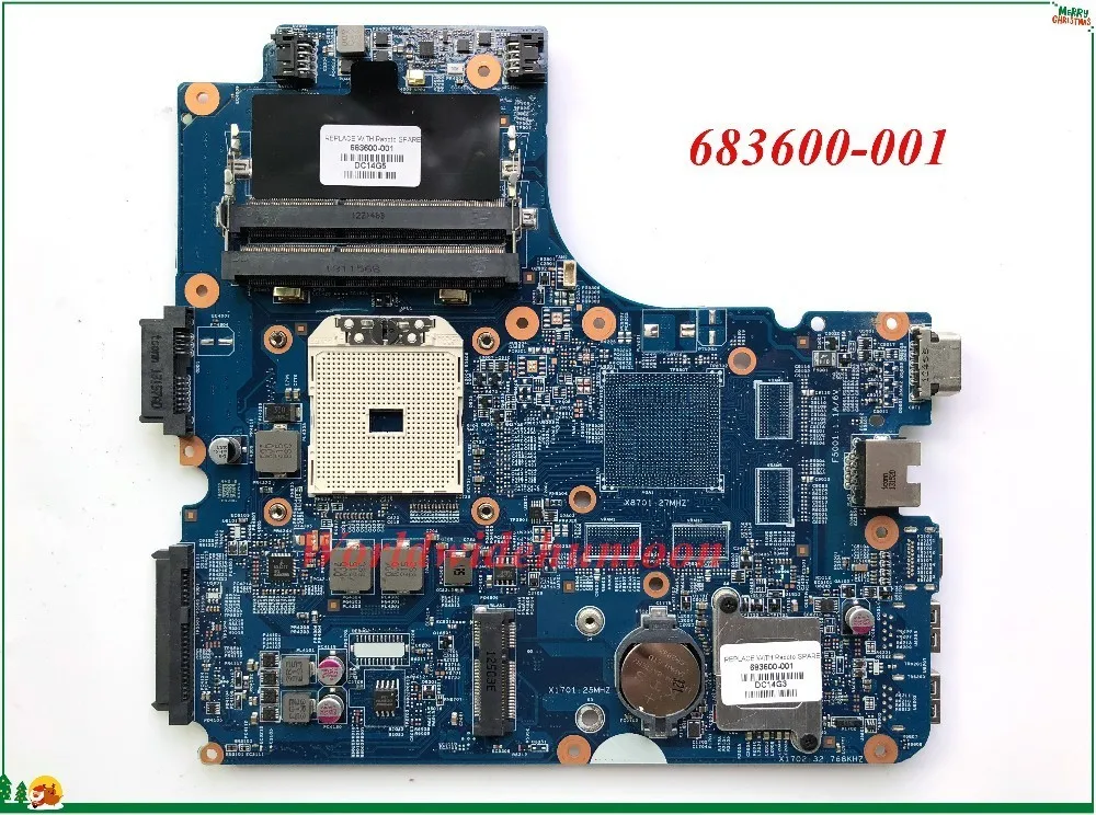 Материнская плата для ноутбука HP Probook 683600 S 501 4540S 4545 001|laptop motherboard|socket fs1socket motherboard |