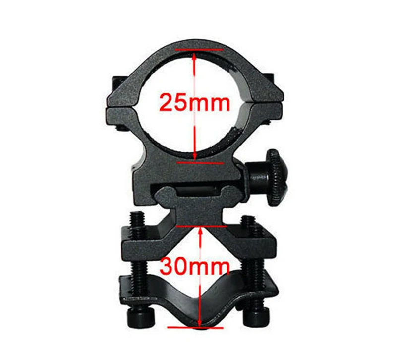 Универсальный Тактический 1 "дюймов 25,4 мм кольцо Сфера Кольцо фонарик держатель баррель крепление Железнодорожный свет