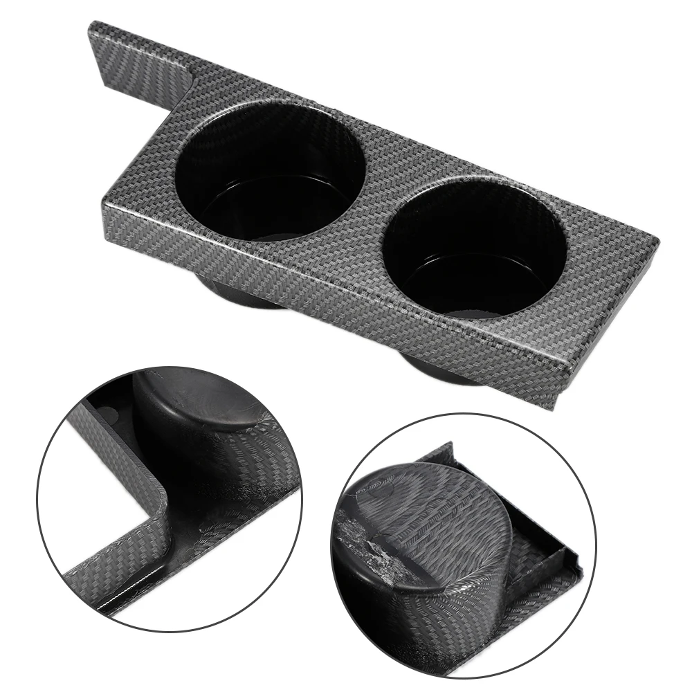 Drinks Holder Storage Box Car Cup Holder Double Vehicle Cup Phone Storage Car Interior Pattern Organizer