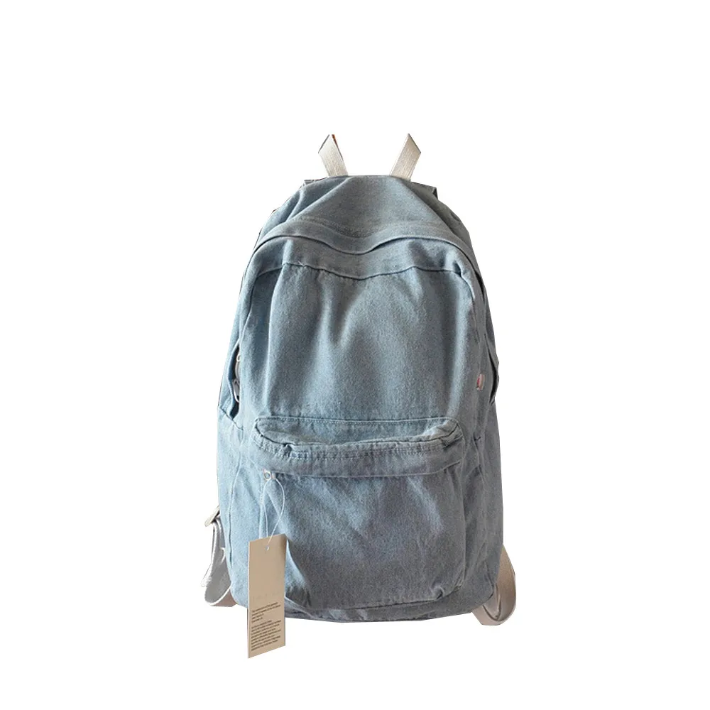 

Maison Fabre Backpack female School Backpack Unisex Fashion Denim Travel Backpacks Bags School Rucksack Drop shipping O1001#25
