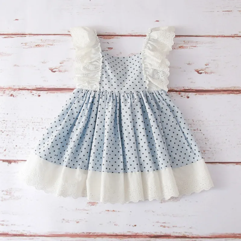polka dots ,Lace,baby girl clothes ,baby girl dress,baby girl outfit (3)