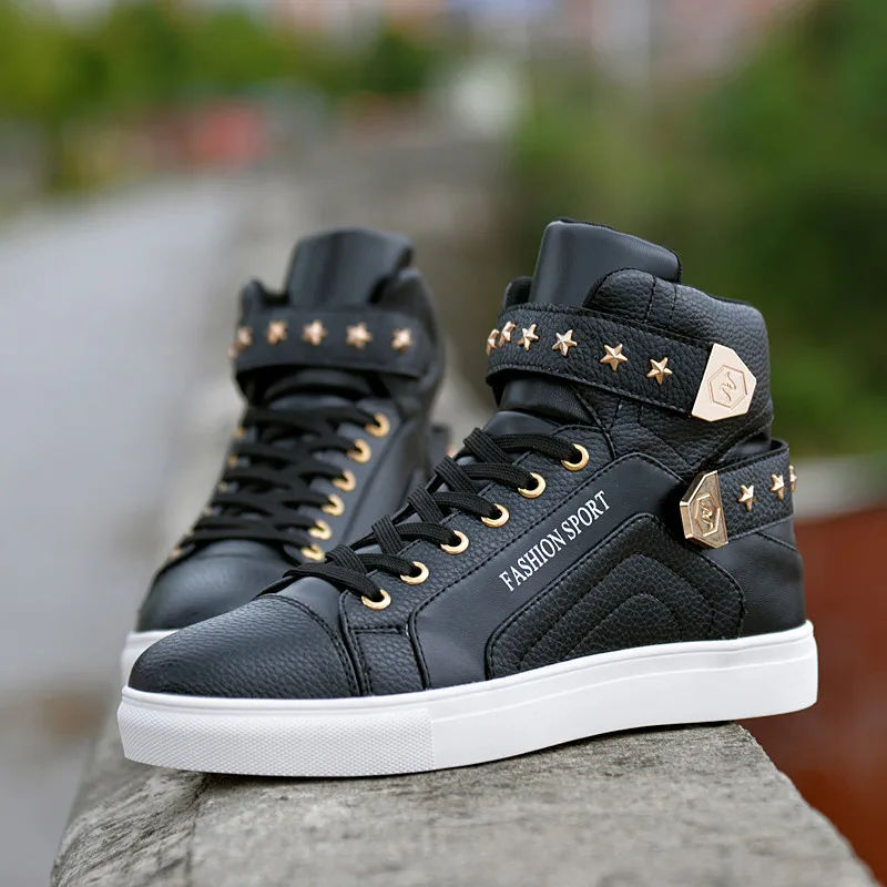 Г. Модная обувь Джастина Бибера обувь в стиле хип-хоп со знаменитыми звездами повседневная обувь с высоким берцем для уличных танцев европейские размеры 39-45