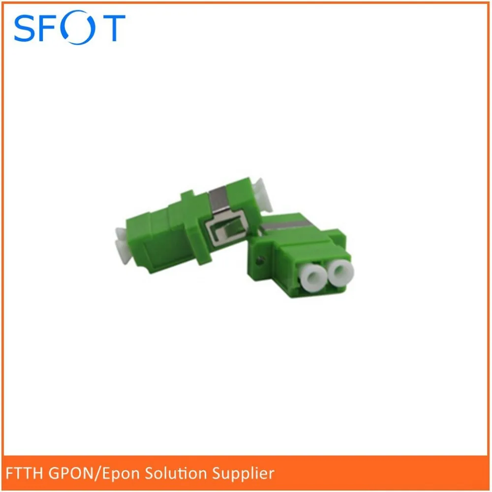 

LC/APC Fiber Optic Duplex single-mode Adapter Coupler Connector, 100pcs/lot