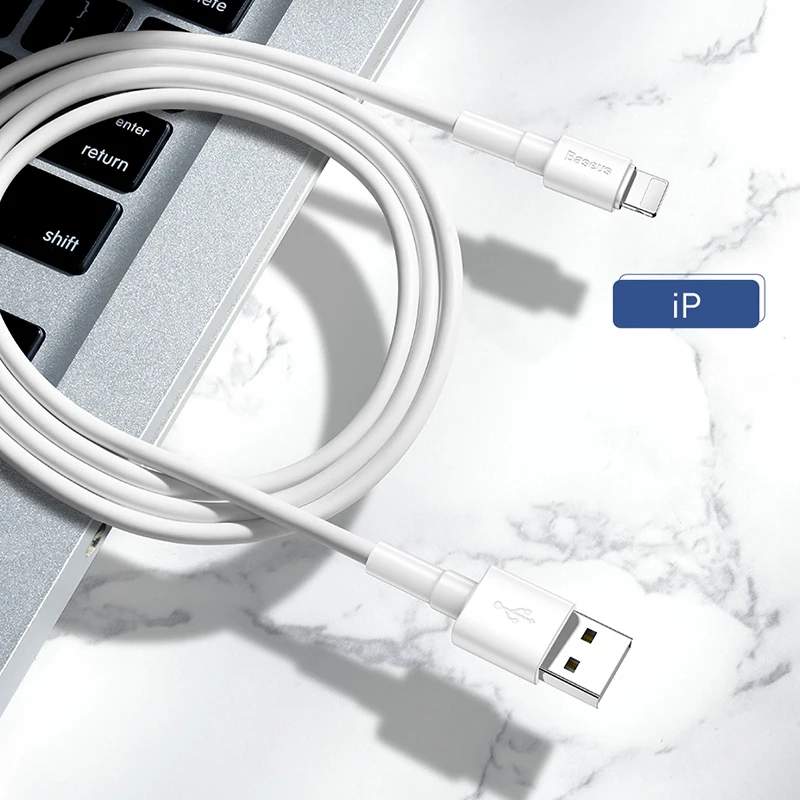 Baseus USB кабель для iPhone XS Max XR X Быстрая зарядка зарядное устройство USB-C Шнур Micro usb type C кабель для Android кабели для мобильных телефонов - Цвет: Cable For iPhone