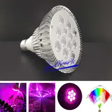 E27 PAR38 Par38-12x2 светодиодный комнатные лампочки с регулируемой яркостью 380-840NM полный спектр светодиодный