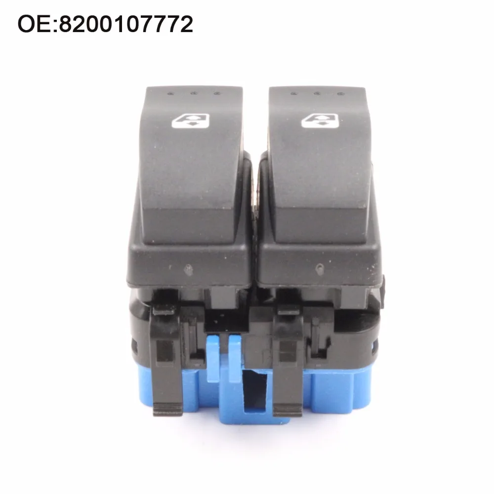 

Electric Window Lifter Switch Button Front For Renault MEGANE II 2 SCENIC II GRAND SCENIC II 2002-2009 8200107772