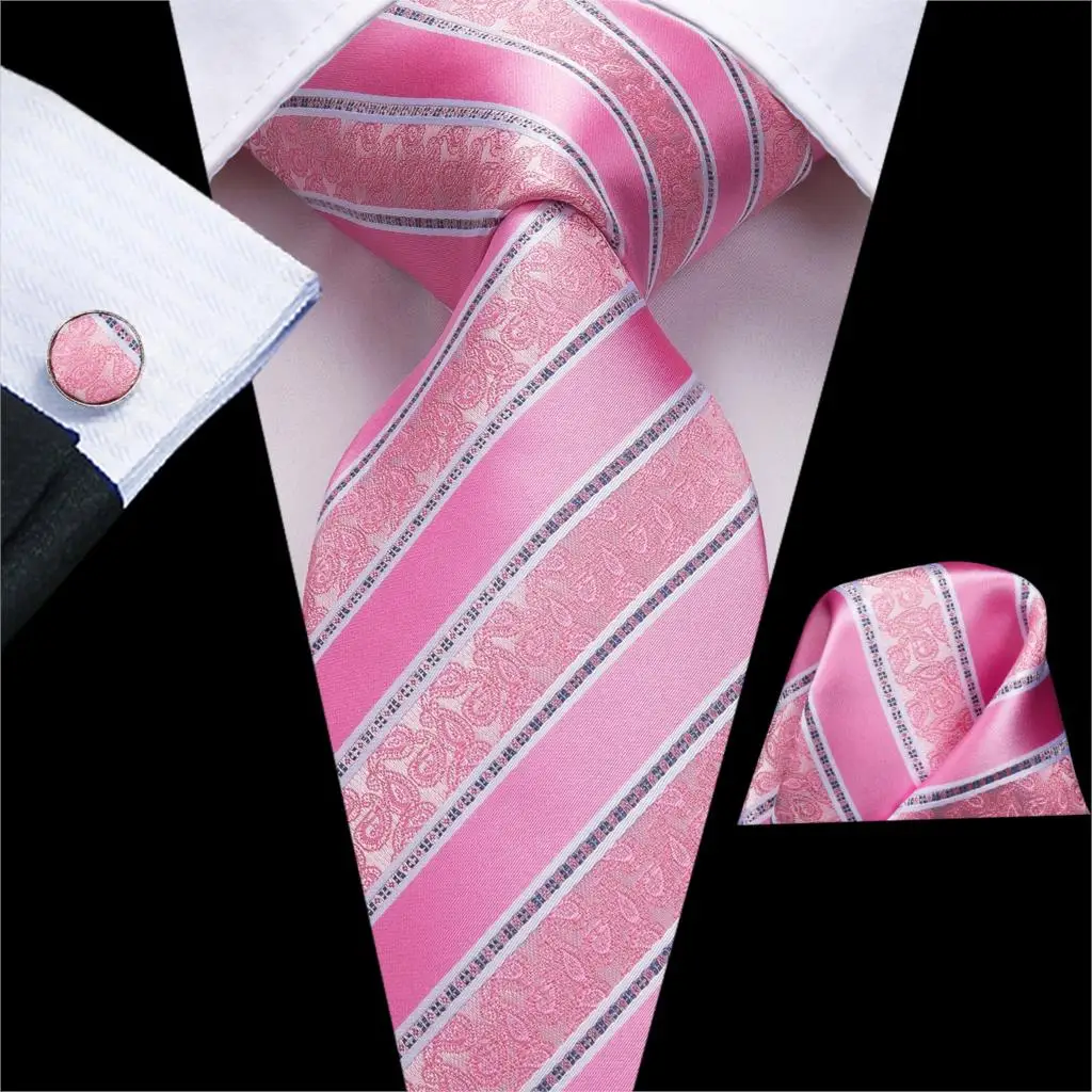 SN-3181 Привет-галстук Для мужчин галстук шелковый галстук в полоску розовый связей для Для мужчин высокое качество новая мода Для Мужчин's