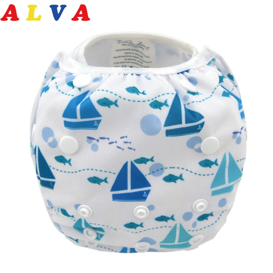 Alvababy 1pc Popular Adjustable Swimming Nappy SW05-in