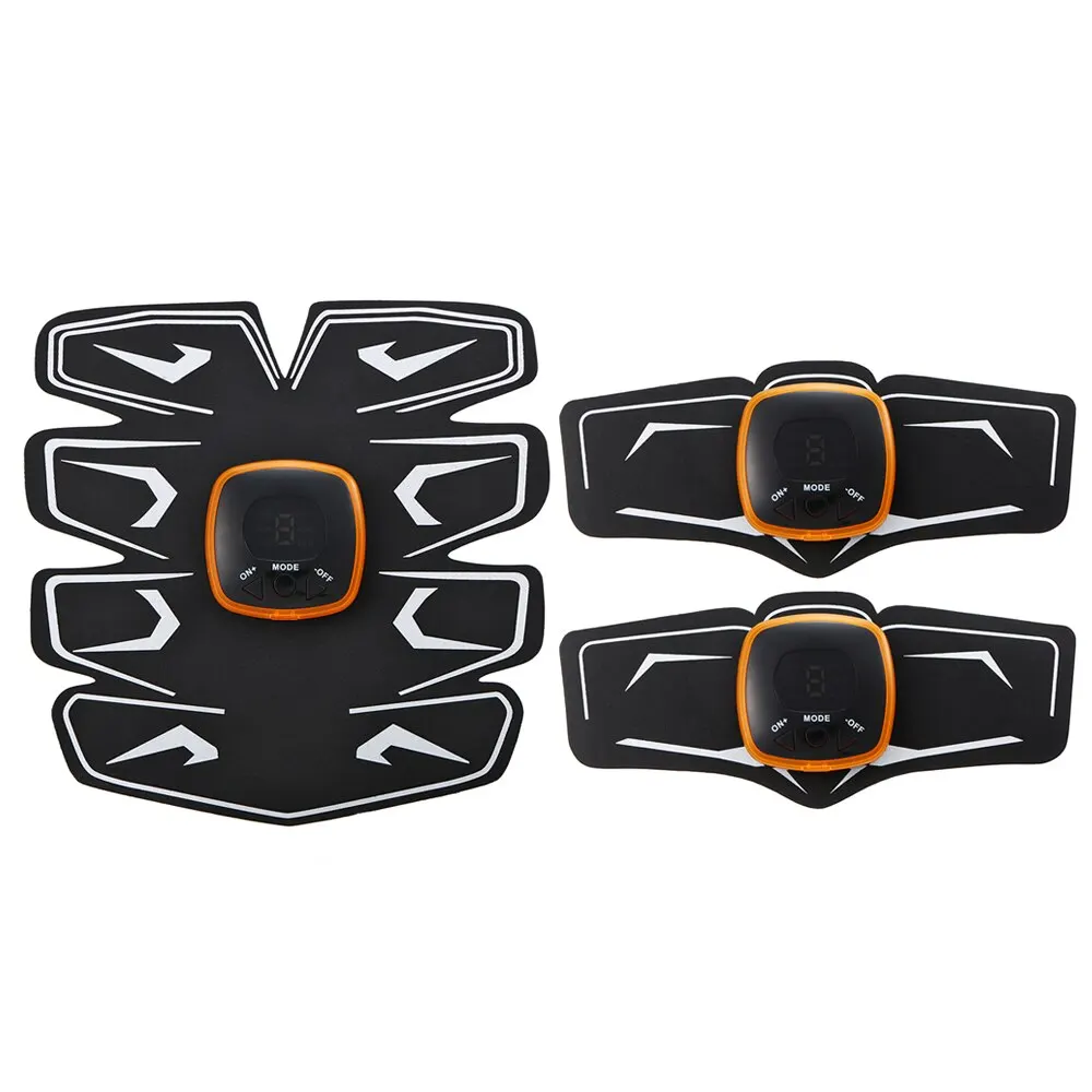 #Abdominal Smart Stimulator Training Fitness Gear Abdominal Training Pad Abdomen Muscle Toner Muscle Exerciser Workout Equipment