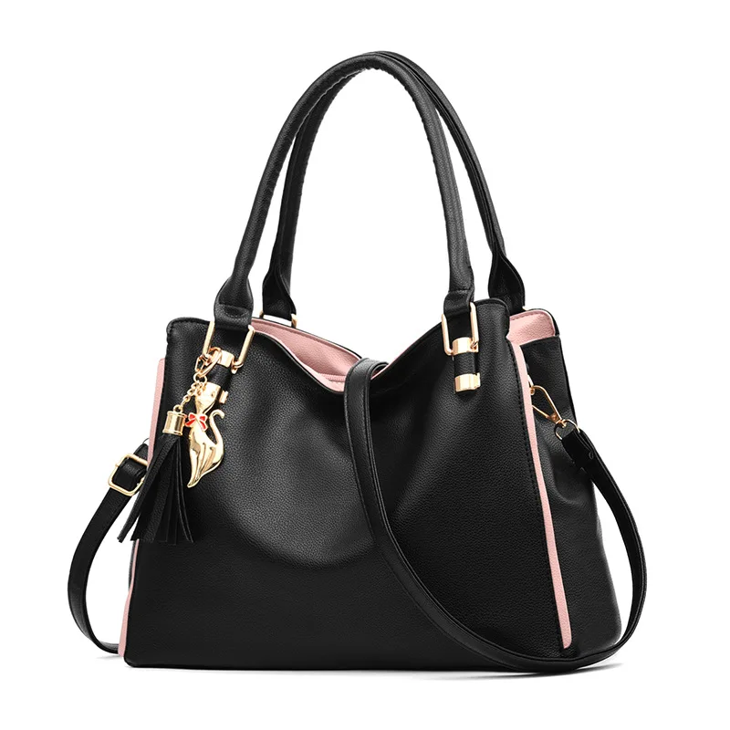 

Women Bags Luxury Handbags Famous Designer Women Messenger Bags Casual Tote Designer High Quality 2019 NEW Interior Slot Pocket