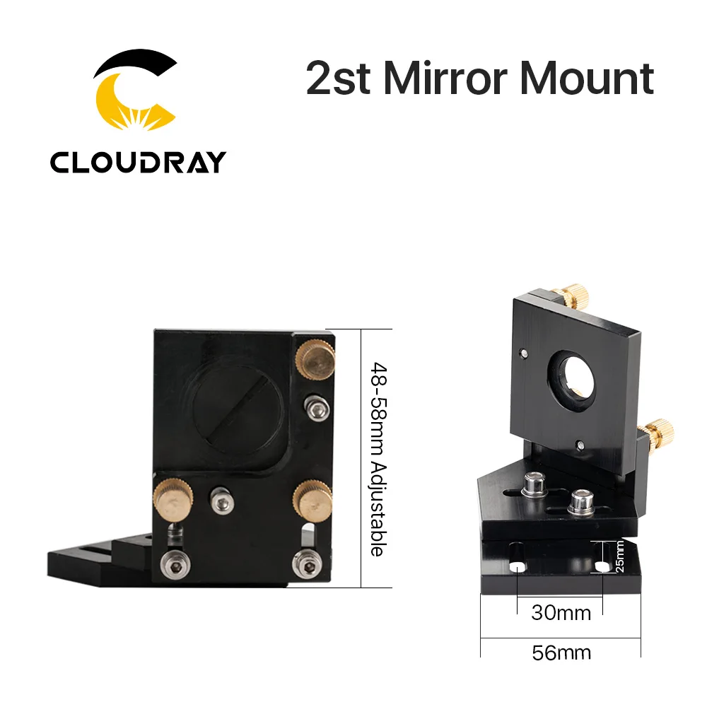 CO2 Laser Head / Mirror and Lens Integrative Mount laser cutting engraving