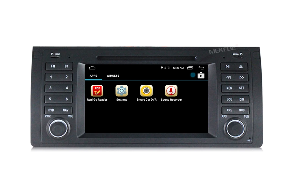 Perfect MEKEDE Android car dvd multimedia player for BMW 3series E39 E53 X5 M5 with 4G lte wifi 2G RAM 16G ROM GPS radio free shipping 34