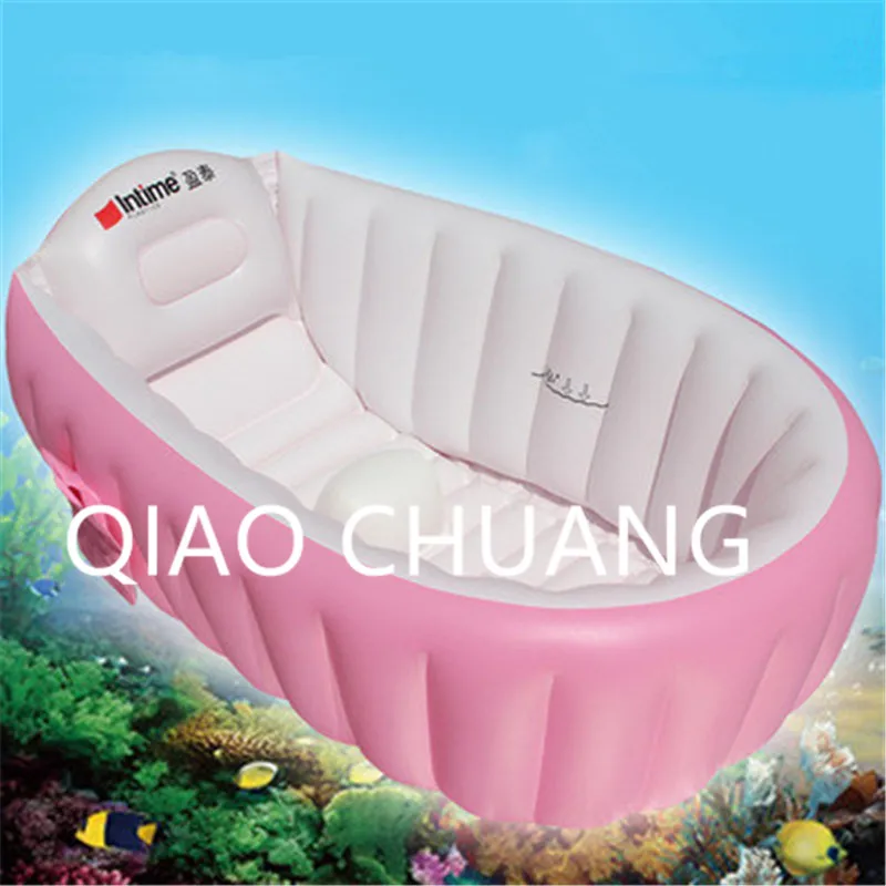

Inflatable Bath Tub Play With Water Bath Four Seasons Available Creative PVC Thicken Baby Swimming Tub G949